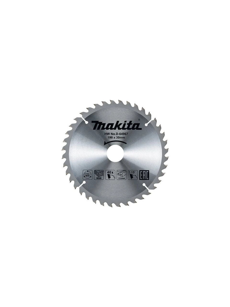 Makita D-52635 235x2.5x30 mm 60 Diş Elmas Ahşap Daire Testere Bıçağı