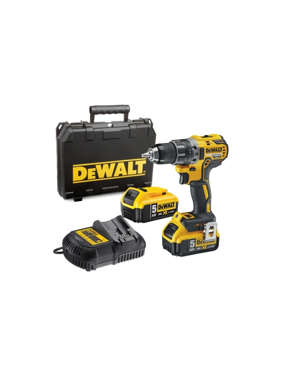 Dewalt DCD791P2 18 V Çift Akülü 5 Ah Matkap
