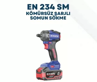 Exen En 234 SM Kömürsüz Şarjlı Somun Sökme