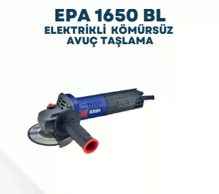 EXEN EPA 1650 BL- Elektrikli Kömürsüz Avuç Taşlama